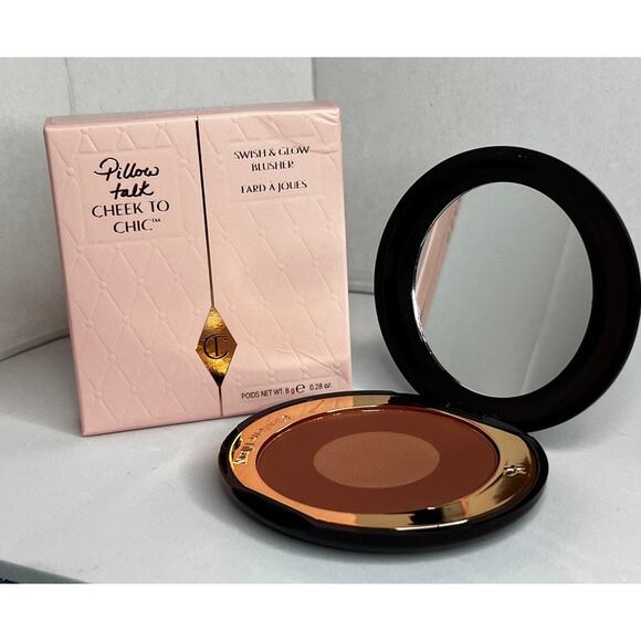 NWT Charlotte Tilbury Pillow Talk Cheek to Chic Blush - Intense 8g - Picture 1 of 3